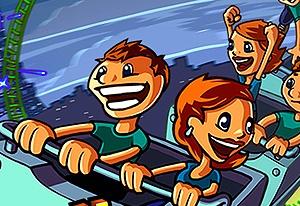 ROLLERCOASTER RUSH free online game on Miniplay