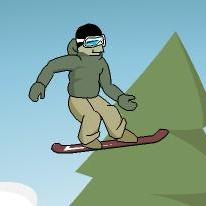 Downhill Snowboard