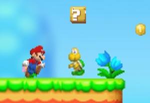 GAMEPLAY FLASH: Super Mario Flash Version 2 