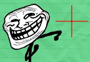 Trollface stickman