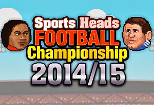 SPORTS HEADS : FOOTBALL CHAMPIONSHIP 2014/2015 free online game on