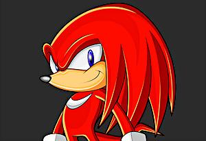 Knuckles the Echidna in Sonic the Hedgehog 2