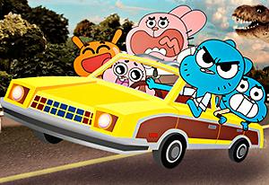 Gumball The Parking : When the wattersons arrive at the mall for a day