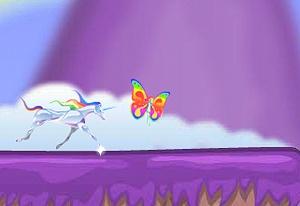 rainbow unicorn attack game