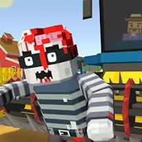 ZOMBIE DERBY: BLOCKY ROADS - Play Online for Free!