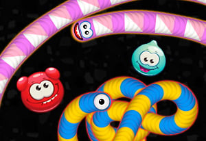 Super Crazy Snake: Worm IO Multiplayer Online Slither War Game