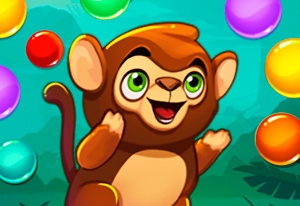 MONKEY BUBBLE SHOOTER jogo online no