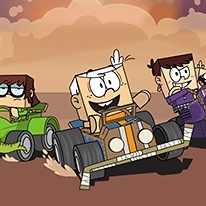 The Loud House: Extreme Cardboard Racing