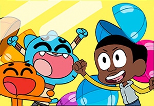 Gumball - Skate Rush [Cartoon Network Games] 