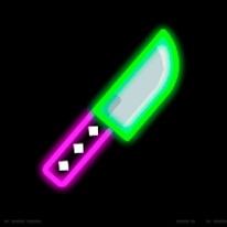 Flippy Knife Neon