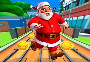 Jogo do Papai Noel Falante  Fun Santa Runner (vídeo de natal