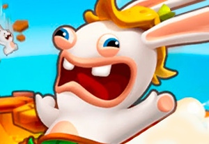 Rabbids Volcano Panic - Click Jogos