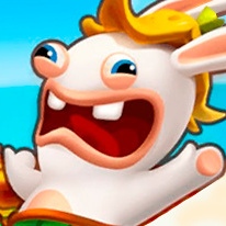 Rabbids Volcano Panic