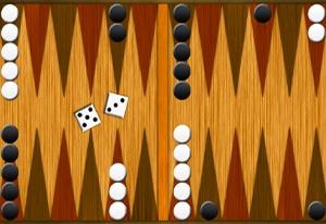 Microcomputer eeuwig Goederen BACKGAMMON gratis online game op Minispelletjes.com