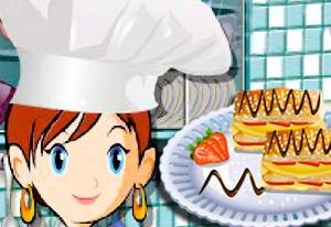 SARA'S COOKING CLASS : CHOCOLATE CAKE jogo online gratuito em