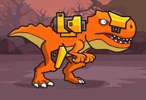 CyberDino: T-Rex vs Robots 🕹️ Play on CrazyGames