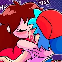 FRIDAY NIGHT FUNKIN' KISSING juego gratis online en Minijuegos