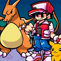 FNF vs Pokemon Trainer Red 🔥 Play online