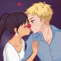 SECRET HIGH SCHOOL KISSING juego gratis online en Minijuegos