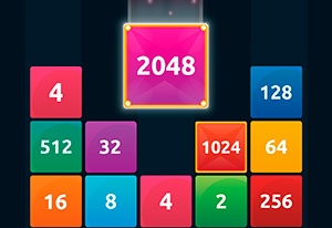 2048: X2 MERGE BLOCKS jogo online gratuito em