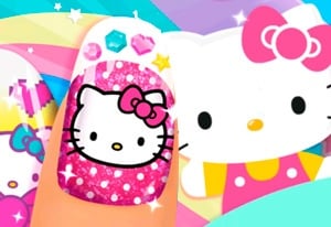 Hello Kitty Nail Salon- Crie os estilos de unhas da moda!