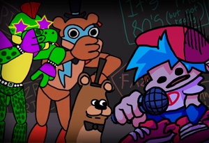 FNF vs FNaF (vs Freddy Chica Foxy Bonnie)