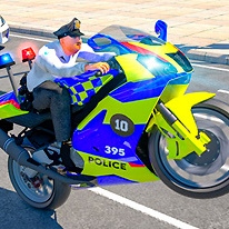 Police Bike Stunt Race
