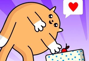 Cats Love Cake