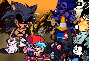 FNF Sonic Exe 3.0 Test - Play Full Screen - FNF Multiplayer