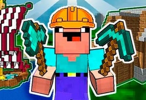 Noob Stamp It - Minecraft Games