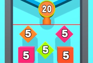 2048 BALLS 3D free online game on