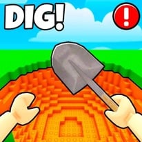 Obby: Dig to the center of the Earth