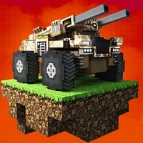Blocky Cars: Car Battle