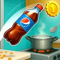 Jumping Bottle 3D