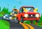 Cliff Racer: Cartoon Race